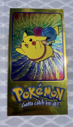 Pokemon Topps 2000 PIKACHU & FRIENDS Chrome Card Series 2 TV Animation Edition - Image 1