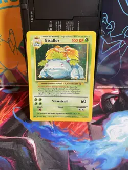Venusaur 15/102 Base Set Holo German Vintage Pokemon TCG WOTC - Image 1