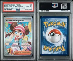 Pokemon Perfect Order Rosa's Encouragement SIR 123/088 PSA 10 💎 - Image 2