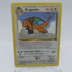 Dragonite WB Movie Promo WoTC Black Star Promo #5 Pokemon TCG - Image 3
