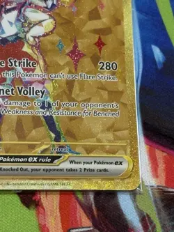 Pokemon Scarlet & Vilolet Promos #163 Cinderace ex Full Art Holo Sealed - Image 5