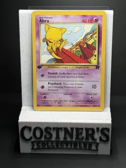 Abra 49/82 Pokemon First Edition Team Rocket Common MP - Image 1