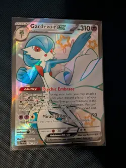 Pokemon SHINY GARDEVOIR EX 217/091 - Paldean Fates - ULTRA RARE FULL ART - NM - Image 1