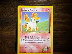 Pokemon TCG Pokemon Blaine's Ponyta Common Regular - Image 1