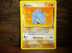 Pokemon TCG Pokemon Rhyhorn Rhyhorn Common Regular - Image 1