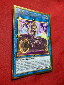 YuGiOh! I:P Masquerena - MGED-EN035 - 1st Ed - Premium Gold Rare - Alternate Art - Image 2