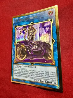 YuGiOh! I:P Masquerena - MGED-EN035 - 1st Ed - Premium Gold Rare - Alternate Art - Image 3