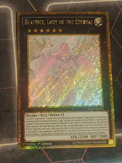 Beatrice, Lady Of The Eternal PGL3-EN021 Gold Rare Near Mint 1st Ed Yu-Gi-Oh! - Image 1