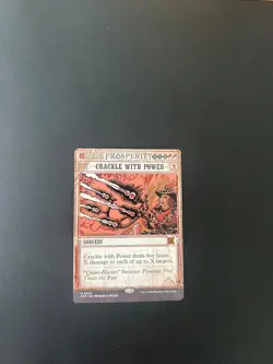 MTG-1x-NM-Mint, English-Crackle with Power-Outlaws of Thunder Junction: Breaking - Image 1