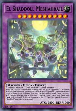 Yugioh! El Shaddoll Meshahrail Battles of Legend: Glorious Gallery PREORDER - Image 1