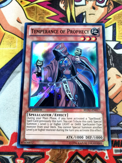 Temperance of Prophecy redu-en017 1st Edition (NM+) Super Rare Yu-Gi-Oh! - Image 1
