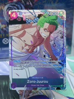 Zoro-Juurou ST18-004 TR - Treasure Rare Emperors OP09 - One Piece TCG English - Image 1