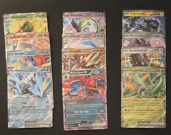 Pokemon TCG Lot - White Flare/Black Bolt - Double Rares - 12 Cards No Duplicates - Image 1
