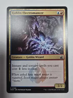Goblin Electromancer Ravnica Remastered Regular Magic The Gathering - Image 1