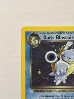 Dark Blastoise Holo Rare Team Rocket 3/82 1999 Pokemon Card LP SEE DESCRIPTION - Image 3
