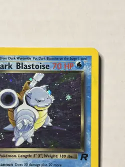 Dark Blastoise Holo Rare Team Rocket 3/82 1999 Pokemon Card LP SEE DESCRIPTION - Image 4