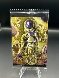 Dragon Ball Itajaga Golden Frieza Card 4-11 N BANDAI Sealed - Image 1