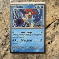 Keldeo Chaos Rising Barnes and Noble Promo Exclusive RARE Sealed Card - Image 2