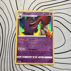 Pokemon Card Gengar Trick Or Trade Holo Rare 057/198 LP - Image 1