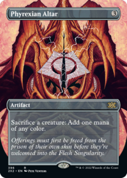 Phyrexian Altar - Foil - Borderless Light Play, English Magic the Gathering MTG - Image 1