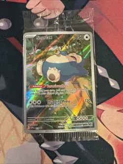 Snorlax SVP EN 051 Black Star Promo Scarlet & Violet Pokemon 151 Card - SEALED - Image 1