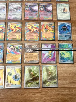Pokemon Card Bundle 38 V EX Full Art Holo Rare Job Lot Collection Mixed Bundle - Image 5