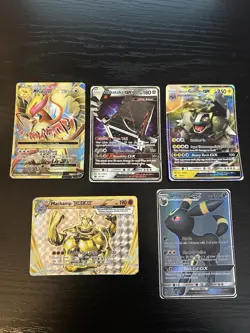 5 Card Pokemon TCG GX Lot - Image 1