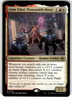 Anim Pakal, Thousandth Moon The Lost Caverns of Ixalan Mtg Regular Rare 223 - Image 1