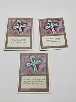Mtg Ankh of Mishra X3 LP - Image 1