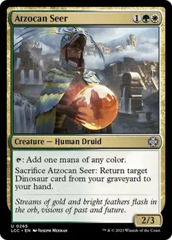 MTG - Atzocan Seer - LCI Commander - Magic the Gathering - Image 1