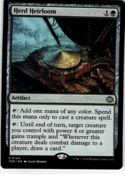 MTG Herd Heirloom Tarkir: Dragonstorm Rare #144 - Image 1