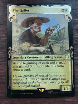 1x SHOWCASE FOIL THE GAFFER - Lord of the Rings - MTG - Magic the Gathering - Image 1