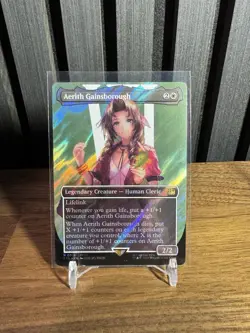 Aerith Gainsborough (Borderless) (Surge Foil) - FINAL FANTASY (FIN) MTG - Image 1