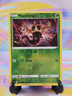 Pokemon TCG Lost Origins Card | Phantump Reverse Holo 016/196 Common - Image 1