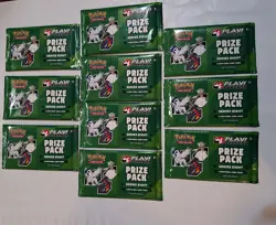 Play! Pokemon Prize Pack Series 8 Booster Packs, Lot Of 10 - Factory Sealed New - Image 2