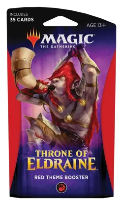 Magic The Gathering: Throne of Eldraine Red Theme Booster - Image 1