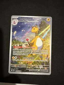 2026 Pokemon CRI EN-Chaos Rising #090/086 Ampharos Illustration Rare IR - Image 1