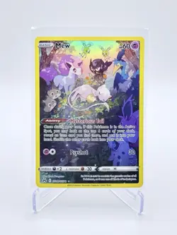 Pokemon TCG Mew GG10/GG70 Crown Zenith Galarian Gallery Ultra Rare Holo - Image 1