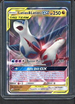 Latias & Latios GX #113 Pokemon Team Up - Image 1