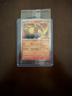 Pokemon Ho-Oh Holo GameStop Promo 010/086 Me04: Chaos Rising - Image 2