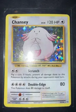 Chansey 70/108 XY Evolutions Holo Pokemon TCG LP/MP - Image 1