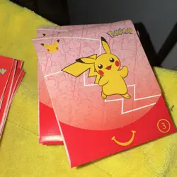 McDonald's Pokemon TCG 25th Anniversary Promo Packs Pikachu Artwork Sealed26pack - Image 1