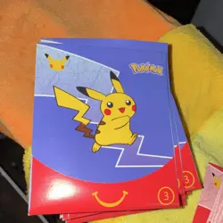 McDonald's Pokemon TCG 25th Anniversary Promo Packs Pikachu Artwork Sealed26pack - Image 3