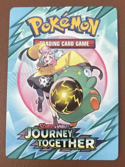Pokemon Iono's Bellibolt Trainer Tips Journey Together NM - Image 1
