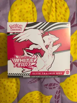 Pokemon TCG White Flare ETB Elite Trainer Box NEW SEALED - Image 1