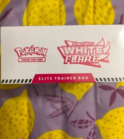 Pokemon TCG White Flare ETB Elite Trainer Box NEW SEALED - Image 4