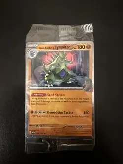 Team Rocket's Tyranitar Pokemon Center Stamped Promo SEALED - Pokemon TCG - Image 1