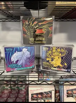 POKEMON ETB DISPLAY MAGNETIC CASE PROTECTOR ELITE TRAINER (15) - Image 1