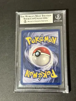 BGS 8 1999 Pokemon Base Set 1st Edition Shadowless Chansey Holo #3 *THIN STAMP* - Image 5