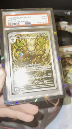 Pokemon TCG Shiftry 163/162 Temporal Forces Illustration Rare PSA 9! - Image 2